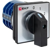 Переключатель кулачковый EKF ПК-1-102 32А 2P «0-1-2-3» IP65 pk-1-102-32-65