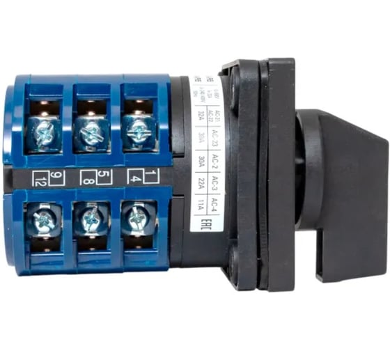 Переключатель кулачковый EKF ПК-1-102 32А 2P «0-1-2-3» IP65 pk-1-102-32-65