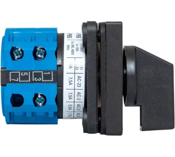Переключатель кулачковый EKF ПК-1-13 10А 3P «0-1» IP65 pk-1-13-10-65