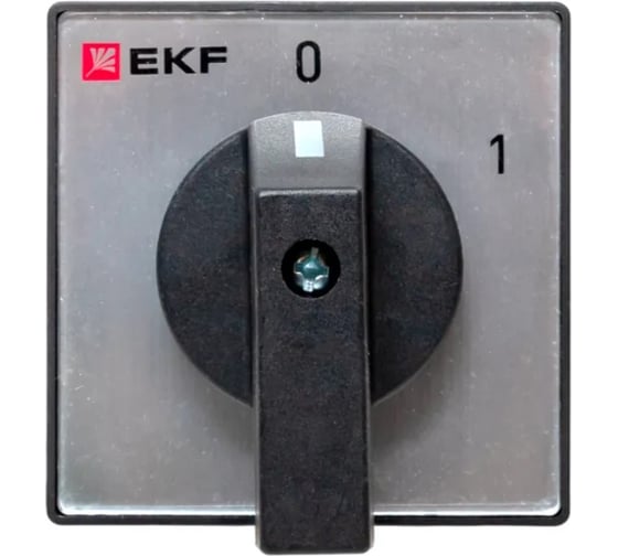 Переключатель кулачковый EKF ПК-1-13 32А 3P «0-1» IP65 pk-1-13-32-65