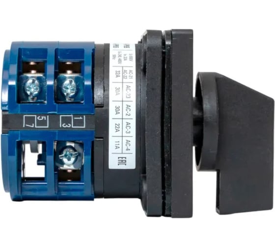 Переключатель кулачковый EKF ПК-1-13 32А 3P «0-1» IP65 pk-1-13-32-65