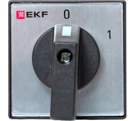 Переключатель кулачковый EKF ПК-1-12 25А 2P «0-1» IP65 pk-1-12-25-65