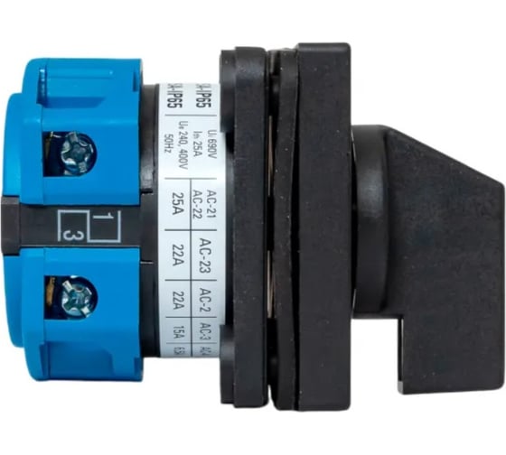 Переключатель кулачковый EKF ПК-1-12 25А 2P «0-1» IP65 pk-1-12-25-65