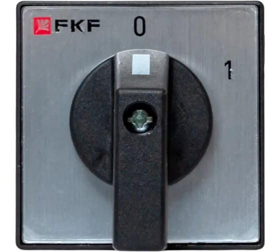 Переключатель кулачковый EKF ПК-1-11 10А 1P «0-1» IP65 pk-1-11-10-65