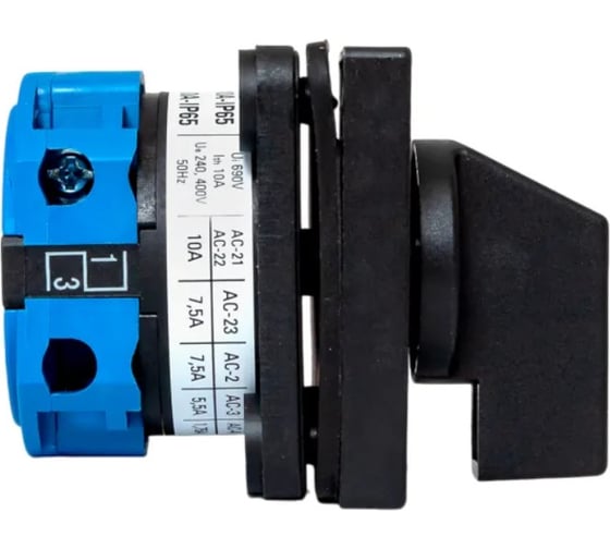 Переключатель кулачковый EKF ПК-1-11 10А 1P «0-1» IP65 pk-1-11-10-65