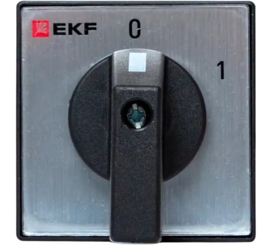 Переключатель кулачковый EKF ПК-1-11 25А 1P «0-1» IP65 pk-1-11-25-65