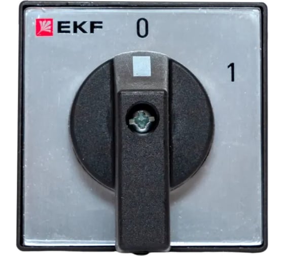 Переключатель кулачковый EKF ПК-1-14 10А 4P «0-1» IP65 pk-1-14-10-65