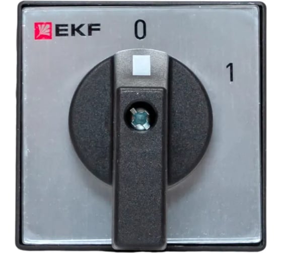 Переключатель кулачковый EKF ПК-1-12 10А 2P «0-1» IP65 pk-1-12-10-65