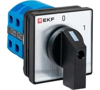 Переключатель кулачковый EKF ПК-1-13 25А 3P «0-1» IP65 pk-1-13-25-65