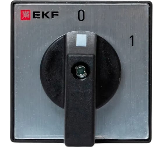 Переключатель кулачковый EKF ПК-1-13 25А 3P «0-1» IP65 pk-1-13-25-65