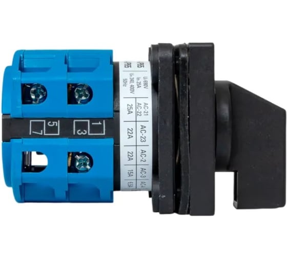Переключатель кулачковый EKF ПК-1-13 25А 3P «0-1» IP65 pk-1-13-25-65
