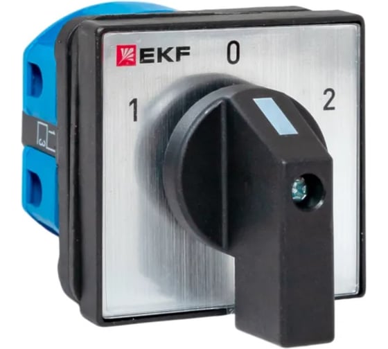 Переключатель кулачковый EKF ПК-1-41 25А 1P «1-0-2» IP65 pk-1-41-25-65