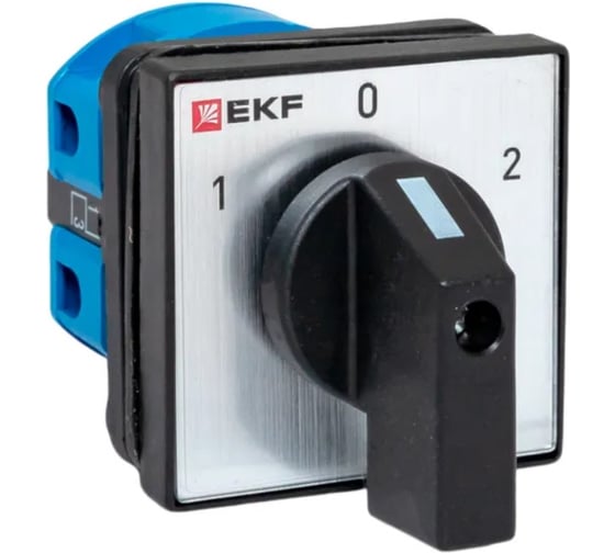 Переключатель кулачковый EKF ПК-1-21 25А 1P «1-0-2» IP65 pk-1-21-25-65