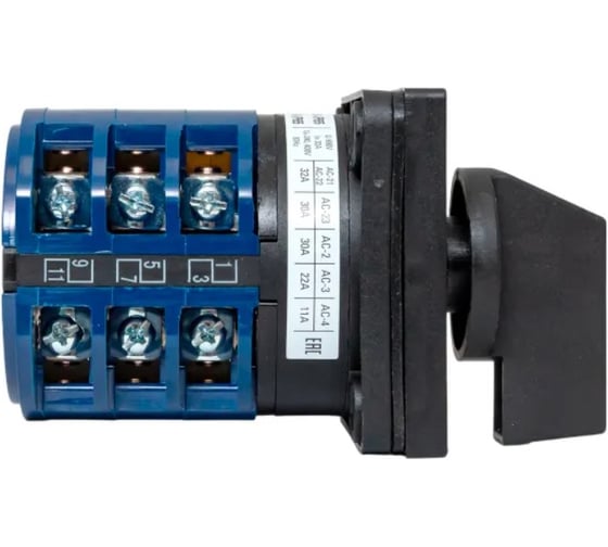 Переключатель кулачковый EKF ПК-1-23 32А 3P «1-0-2» IP65 pk-1-23-32-65