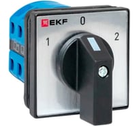 Переключатель кулачковый EKF ПК-1-42 25А 2P «1-0-2» IP65 pk-1-42-25-65