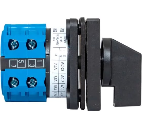 Переключатель кулачковый EKF ПК-1-22 10А 2P «1-0-2» IP65 pk-1-22-10-65