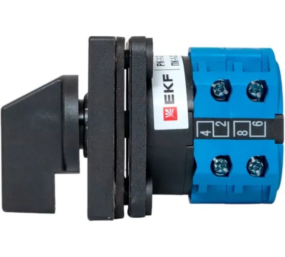 Переключатель кулачковый EKF ПК-1-22 10А 2P «1-0-2» IP65 pk-1-22-10-65