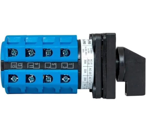 Переключатель кулачковый EKF ПК-1-24 25А 4P «1-0-2» IP65 pk-1-24-25-65