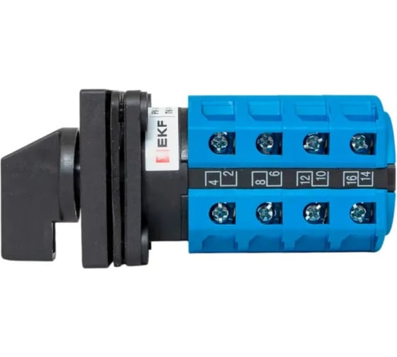 Переключатель кулачковый EKF ПК-1-24 25А 4P «1-0-2» IP65 pk-1-24-25-65