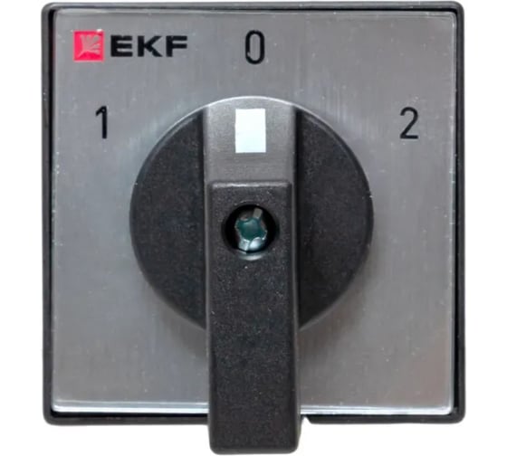 Переключатель кулачковый EKF ПК-1-23 10А 3P «1-0-2» IP65 pk-1-23-10-65