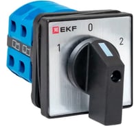 Переключатель кулачковый EKF ПК-1-22 25А 2P «1-0-2» IP65 pk-1-22-25-65