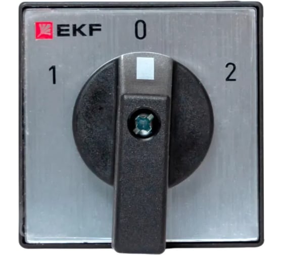 Переключатель кулачковый EKF ПК-1-22 25А 2P «1-0-2» IP65 pk-1-22-25-65
