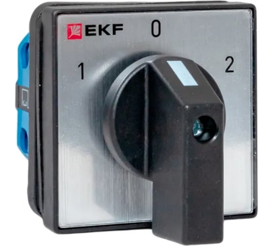 Переключатель кулачковый EKF ПК-1-41 10А 1P «1-0-2» IP65 pk-1-41-10-65 1