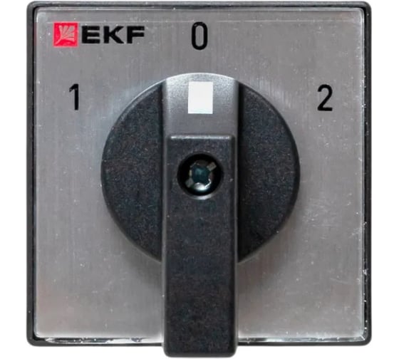 Переключатель кулачковый EKF ПК-1-42 10А 2P «1-0-2» IP65 pk-1-42-10-65