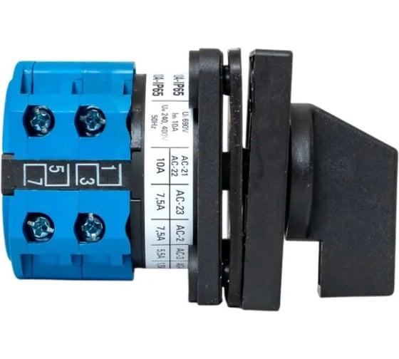 Переключатель кулачковый EKF ПК-1-42 10А 2P «1-0-2» IP65 pk-1-42-10-65