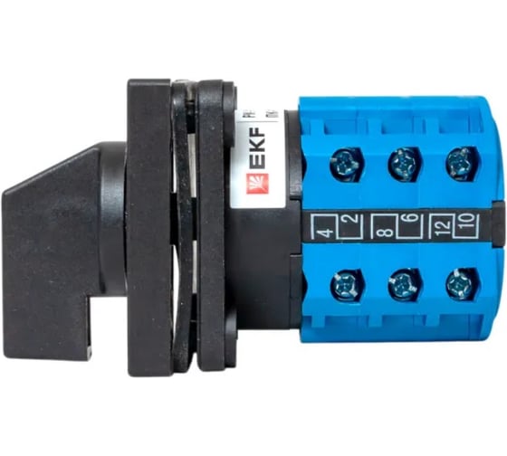 Переключатель кулачковый EKF ПК-1-43 10А 3P «1-0-2» IP65 pk-1-43-10-65