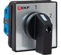 Переключатель кулачковый EKF ПК-1-31 10А 1P «1-2» IP65 pk-1-31-10-65