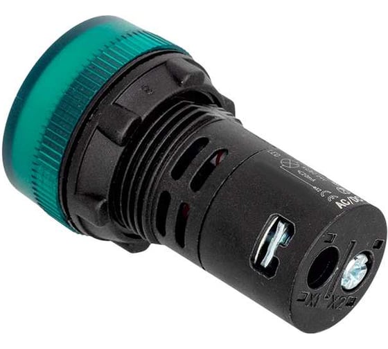 Сигнальная LED лампа MEYERTEC зеленый, 220V AC/DC IP65 MT22-SA33 R-00014409