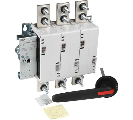Выключатель нагрузки КЭАЗ OptiSwitch DI-4-1000-3P 274892 1