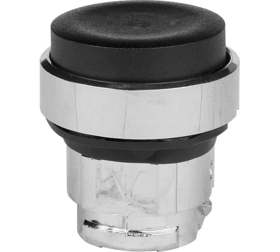 Головка кнопки КЭАЗ OptiSignal D22 A4-PJ-2 с выступ толк черная металл ZB4BL2 20 шт 332246 1