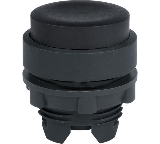 Головка кнопки КЭАЗ OptiSignal D22 A5-PJ-2 с выступ толк черная пластик ZB5AL2 20 шт 332295 1