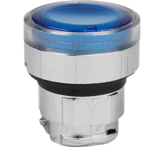 Головка кнопки КЭАЗ OptiSignal D22 A4-PL-6 с подсветкой синяя металл ZB4BW363 20 шт 332260 1
