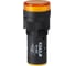 Лампа КЭАЗ AD16DS(LED) матрица D16мм желтый 24В AC/DC -20шт 357842 1