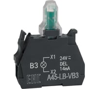 Световой блок КЭАЗ OptiSignal D22 A45-LB-VM3 зеленый 230-240VAC ZBVM3 100 шт 332208