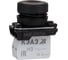 Кнопка КМЕ4122м-черный-2но+2нз-цилиндр-IP40-КЭАЗ 14 шт 274329 1