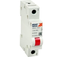 Лампа сигнальная КЭАЗ OptiDin SL63-R-110AC-УХЛ3 138607