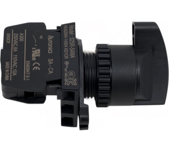 Селекторный переключатель Autonics S2SR-S4WA, белый, 1НО, артикул A5550001826R