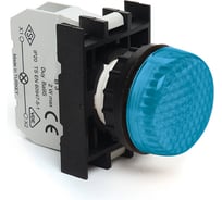 Сигнальная арматура Emas синяя со светодиодом 100-250 В переменного тока CM0M0XM
