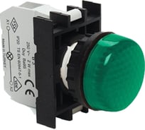 Сигнальная арматура Emas зеленая со светодиодом 12-30 В переменного и постоянного тока CM090XY