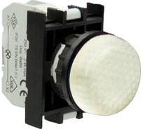 Сигнальная арматура Emas белая со светодиодом 12-30 В переменного и постоянного тока, серии H, 30мм H050XB