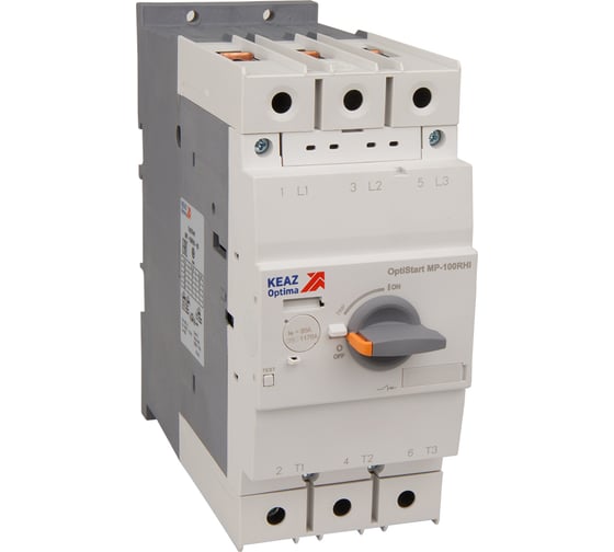 Выключатель автоматический КЭАЗ OptiStart MP-100RHI-63 251740 1