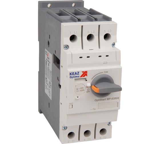 Выключатель автоматический КЭАЗ OptiStart MP-63RHI-40 251731