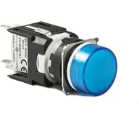 Сигнальная арматура Emas 16 мм, круглая 12-24 AC/DC синяя D070YXM