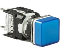Сигнальная арматура Emas 16 мм, квадратная 12-24 AC/DC синяя D070KXM