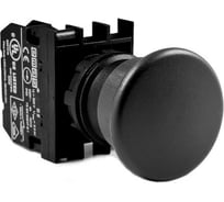 Кнопка Emas Грибок черная B200MH