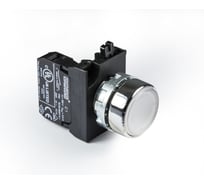 Кнопка с подсветкой-светодиод Emas белая 1HO CM1B0DB